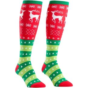 Sock It To Me, Fun Knee High Socks, Christmas Holiday in Kuwait
