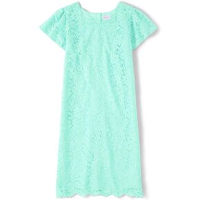 The Children's Place unisex baby Mommy And Me Lace Shift Dress