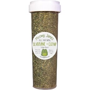 All Natural Silvervine Catnip Blend, Bottle (1 Cup)