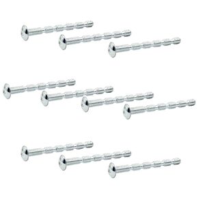 120 Pcs 8-32x1-3/4" Truss Head Break Away Screws, Phillips Head Breakaway Machine Screws