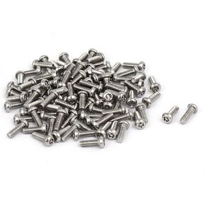 uxcell® M2x6mm 304 Stainless Steel Button Head Torx Security Machine Screws 100pcs