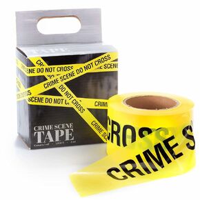 Caution, Police or Biohazard High Visibility Tape | 1000 Ft | Halloween Decoration Tape for Haunted Houses, Yard Décor, Parties | Caution Tape