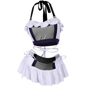 Womens White Swimsuits Outfits White Bikini Skirt Suits
