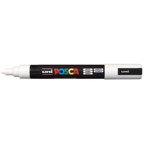 posca UNI-BALL MARKER PEN PC-1M - WHITE - SINGLE PEN
