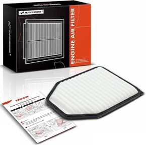 A-Premium Engine Air Filter Compatible with Jeep Vehicles - Wrangler 2007 2008 2009 2010 2011 2012 2013 2014 2015 2016 2017, Wrangler JK 2018
