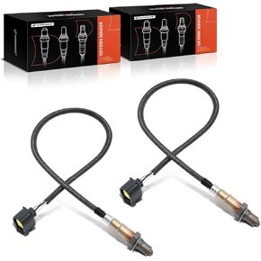 A-Premium O2 Oxygen Sensor Compatible with Jeep Compass, Patriot 07-10 & Chrysler Sebring 07-10 & Dodge Avenger 08-10, Caliber 07-10, Journey 09-10, Upstream & Downstream, 2-PC Set