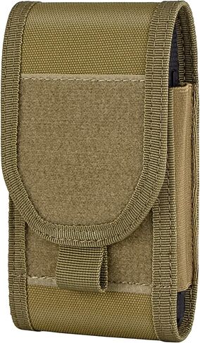 IronSeals Tactical Molle Phone Pouch Holster Large Smartphone Pouch for 6.7" Phone Fit for iPhone 15 Pro Max/14 Pro Max/13 Pro Max/12 Pro Max in Kuwait