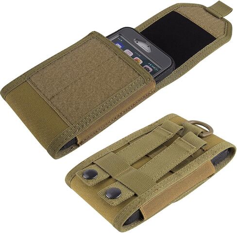 IronSeals Tactical Molle Phone Pouch Holster Large Smartphone Pouch for 6.7" Phone Fit for iPhone 15 Pro Max/14 Pro Max/13 Pro Max/12 Pro Max in Kuwait