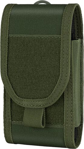 IronSeals Tactical Molle Phone Pouch Holster Large Smartphone Pouch for 6.7" Phone Fit for iPhone 15 Pro Max/14 Pro Max/13 Pro Max/12 Pro Max in Kuwait