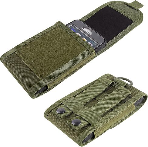 IronSeals Tactical Molle Phone Pouch Holster Large Smartphone Pouch for 6.7" Phone Fit for iPhone 15 Pro Max/14 Pro Max/13 Pro Max/12 Pro Max in Kuwait