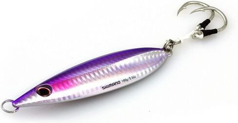 Shimano Inc. BTFLY Flat-Fall 130G Purple Silver in Saudi Arabia