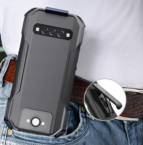 Heavy Duty Belt Clip Holster Compatible with Kyocera DuraForce PRO 3 (E7200), Phone Holster with Swivel Belt Clip (Black) in Kuwait