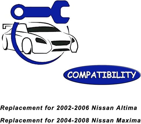 طقم تعليق أمامي 8 قطع، ذراع التحكم السفلي، وصلات كروية داخلية، قضيب ربط خارجي، مثبت، روابط شريط التأثير K620166، K90353، EV427، بديل لـ 2002-2006، ألتيما 2004-2008، ماكسيما، جميع الموديلات in Kuwait