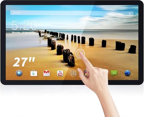 تابلت بشاشة لمس 27 بوصة بنظام Android 11، 16:9 FHD 1080P، WiFi & BT، مكبرات صوت مدمجة، RK3568 4GB RAM و32GB ROM، لوحة ذكية للفصول الدراسية والاجتماعات والألعاب in Saudi Arabia