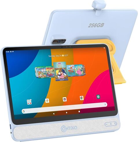 Contixo Kids Tablets - A3 Educational Learning Kids Tablet, 15.6 Inch HD Touch Screen, Android 11, 8GB 128GB, Featuring 80 Disney eBooks Videos, 13MP Dual Camera, Wi-Fi, BT, Octcore Tablet in Saudi Arabia