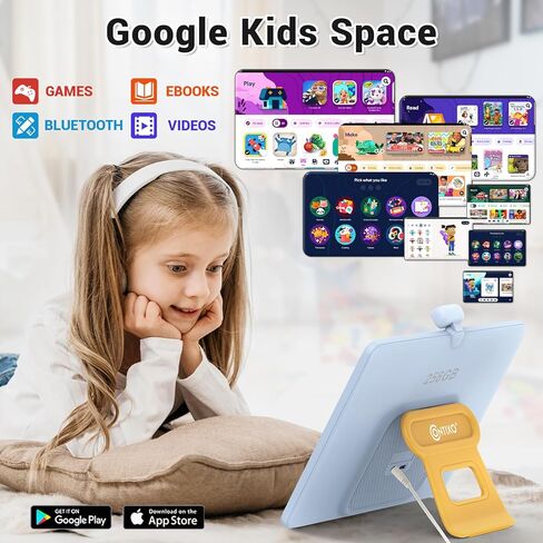 Contixo Kids Tablets - A3 Educational Learning Kids Tablet, 15.6 Inch HD Touch Screen, Android 11, 8GB 128GB, Featuring 80 Disney eBooks Videos, 13MP Dual Camera, Wi-Fi, BT, Octcore Tablet in Saudi Arabia