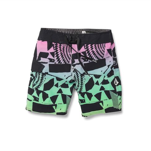 Volcom Boys' Mod Tech Boardshorts, Poison Green in Saudi Arabia