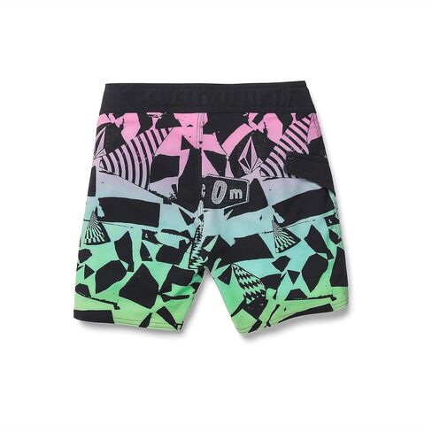 Volcom Boys' Mod Tech Boardshorts, Poison Green in Saudi Arabia