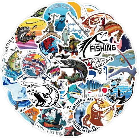 50PCS Outdoor Hiking Camping Adventure Aesthetic Stickers Bulk for Boys Adults Teens, Travel Nature Waterproof Vinyl Stickers for Water Bottle Laptop Scrapbook Car (Camping) in Saudi Arabia