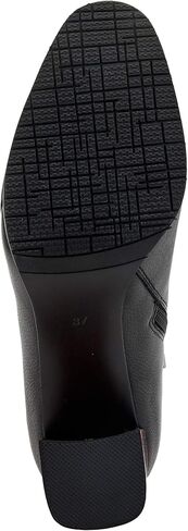 Azura Spring Step Fabulosa V Collar Ankle Boots for Women - Premium Leather Women's Chelsea Boots with Side Zippers in Kuwait