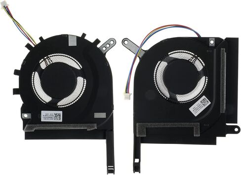 مروحة تبريد وحدة المعالجة المركزية + وحدة معالجة الرسومات البديلة لـ ASUS TUF A15 FA506Q FA506IC FA506IE FA506IHR FA506QE FA506QM FX506HC FX506HE FX506HM A17 FA706Q FA706IC FA706IE FA706IHR FA706QE FA706QM FA706QR FX706HC FX706HE in Saudi Arabia