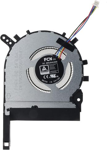 مروحة تبريد وحدة المعالجة المركزية + وحدة معالجة الرسومات البديلة لـ ASUS TUF A15 FA506Q FA506IC FA506IE FA506IHR FA506QE FA506QM FX506HC FX506HE FX506HM A17 FA706Q FA706IC FA706IE FA706IHR FA706QE FA706QM FA706QR FX706HC FX706HE in Saudi Arabia