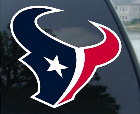 ملصق ملون من WinCraft NFL Houston Texans ذو قصة مثالية، 20.32 سم × 20.32 سم، ألوان الفريق الرسمية. in Saudi Arabia