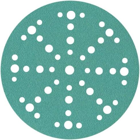 50 Pack-575162 Granat P80 Grit 6-Inch (150mm) Diameter Abrasive Sanding Discs,49 Hole Sandpaper for Random Orbital Sanders-Heavy-Duty Hook & Loop Film Discs-Compatible with Festool Sanders 575162 in Saudi Arabia