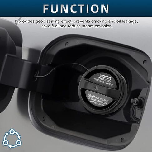 Fuel Tank Cap Gas Cap Compatible with Toyota Lexus Scion, 2000-2005 Celica Echo Land Cruiser MR2 Spyder,2001-2002 4Runner, 2001-2005 GS300 GS430 IS300, 2004-2006 Scion Replace# 77300-53010 in Saudi Arabia
