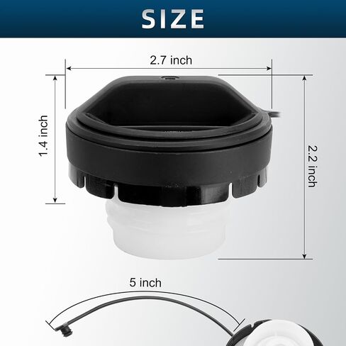 Fuel Tank Cap Gas Cap Compatible with Toyota Lexus Scion, 2000-2005 Celica Echo Land Cruiser MR2 Spyder,2001-2002 4Runner, 2001-2005 GS300 GS430 IS300, 2004-2006 Scion Replace# 77300-53010 in Saudi Arabia