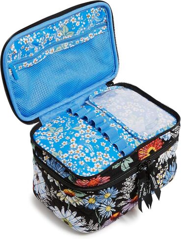 Verabradley Womens Cotton Brush Up Cosmetic Makeup Organizer Case in Saudi Arabia