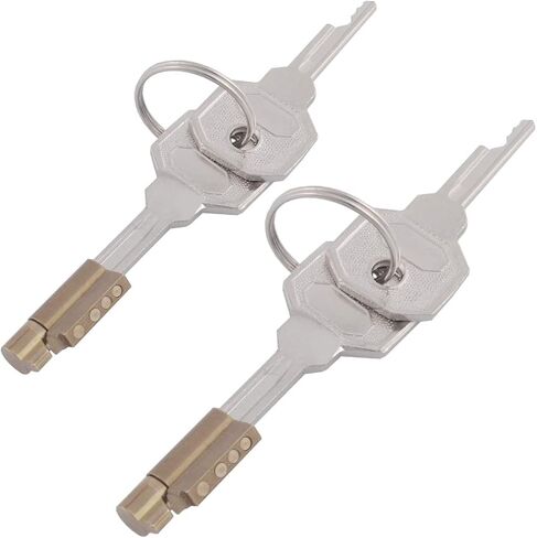 Lock Core Metal Male Chastity Device Stealth Lock Cock Cage Brass Lock Cylinder S002 2Pack in Saudi Arabia