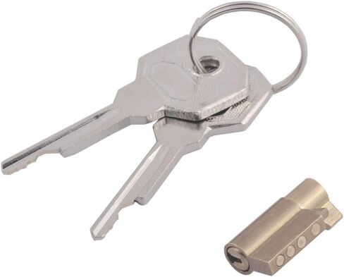 Lock Core Metal Male Chastity Device Stealth Lock Cock Cage Brass Lock Cylinder S002 2Pack in Saudi Arabia