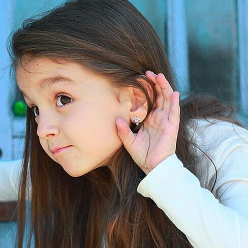 G23 التيتانيوم مخلب طباعة الأقراط المسطحة الظهر اللولب الغضروف هوجي هوب الأقراط ترصيع للنساء فتاة في سن المراهقة مجوهرات هيبوالرجينيك الثقب محارة الأقراط هدية عيد ميلاد in Kuwait