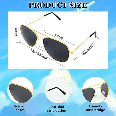 مجموعة أزياء مضيفة الطيار تشمل قبعة الكابتن وقبعة مضيفات الطيران ووشاح النظارات الشمسية لفستان مضيفة الطيار in Kuwait