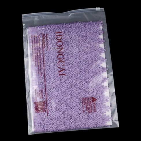 IDONGCAI 5 Yards Venice Lace Trim 3 inches Wide Guipure Lace Trim Lace Edge Trim Wedding Dress Embellishment Party Decoration Applique DIY Sewing Crafts(Purple) in Saudi Arabia