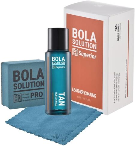 Nobel Tan - Leather Shield SiO2 Ceramic Coating for natural and vegan leather - Matte OEM finish 30ml in Kuwait