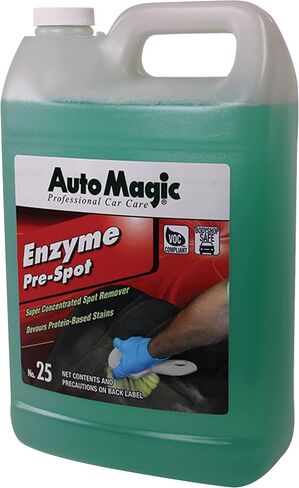 Auto Magic Enzyme Pre-Spot Concentrate - Spot Cleaner for Carpets, Upholstery & Fabric - 128 Fl Oz in Kuwait