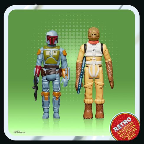 مجموعة ألعاب STAR WARS Retro Collection Special Bounty Hunters 2-Pack Boba Fett & Bossk Toys بمقياس 3.75 بوصة شخصيات The Empire Strikes Back (حصريًا لأمازون) in Saudi Arabia
