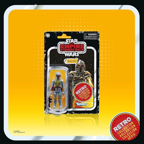 مجموعة ألعاب STAR WARS Retro Collection Special Bounty Hunters 2-Pack Boba Fett & Bossk Toys بمقياس 3.75 بوصة شخصيات The Empire Strikes Back (حصريًا لأمازون) in Saudi Arabia