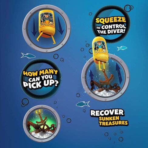Treasure Diver Retro-Cool Sea Diver Kids Game - STEM Game for Boys and Girls Ages 6 and Up in Saudi Arabia
