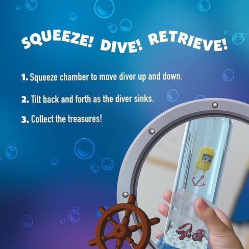 Treasure Diver Retro-Cool Sea Diver Kids Game - STEM Game for Boys and Girls Ages 6 and Up in Saudi Arabia