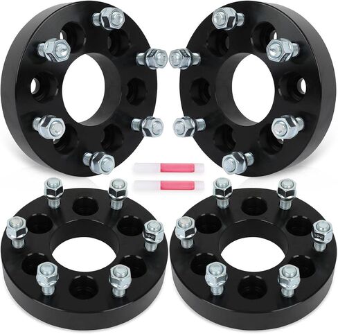 ECCPP 4 قطع من محولات العجلات 6x4.5 إلى 6x5.5 العروة المركزية 1.25 بوصة 6 العروة 1/2 بوصة 73.1 ملم (عجلات 6x5.5 فقط) متوافقة مع داكوتا 1991-2004 | للفايبر 1992-2006 2008-2010 2015 -2017 in Saudi Arabia