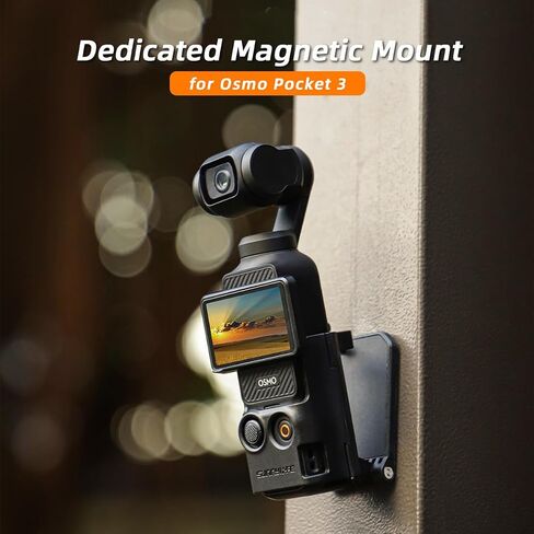 قاعدة حامل للكاميرا المغناطيسية Xmipbs لجيب DJI OSMO 3، دعامة ثابتة لسطح المكتب قابلة للتعديل وحامل مانع للانزلاق للجيب 3 in Saudi Arabia