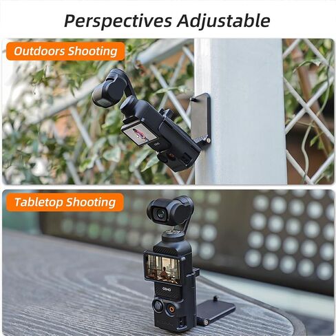 قاعدة حامل للكاميرا المغناطيسية Xmipbs لجيب DJI OSMO 3، دعامة ثابتة لسطح المكتب قابلة للتعديل وحامل مانع للانزلاق للجيب 3 in Saudi Arabia