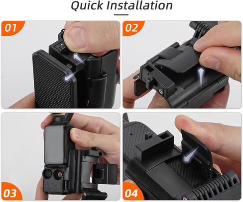 قاعدة حامل للكاميرا المغناطيسية Xmipbs لجيب DJI OSMO 3، دعامة ثابتة لسطح المكتب قابلة للتعديل وحامل مانع للانزلاق للجيب 3 in Saudi Arabia