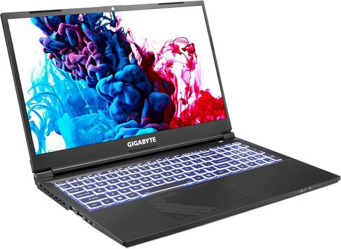 GIGABYTE G5 KF5 15.6" 144Hz FHD Gaming Laptop Computer, Intel 10-Core i7-12650H, GeForce RTX 4060 8GB, 16GB DDR5 RAM, 1TB PCIe SSD, WiFi 6, Bluetooth 5.2, Backlight Keyboard, Windows 11, Ti-change in Saudi Arabia