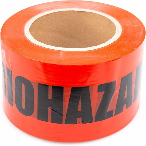 Caution, Police or Biohazard High Visibility Tape | 1000 Ft | Halloween Decoration Tape for Haunted Houses, Yard Décor, Parties | Caution Tape in Saudi Arabia