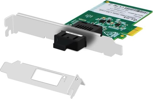 بطاقة الشبكة Gigabit Ethernet PCI Express PCI-E 10/100/1000Mbps SFP LAN محول، محول PCI Express LAN يدعم Windows Server/Windows، Linux in Saudi Arabia