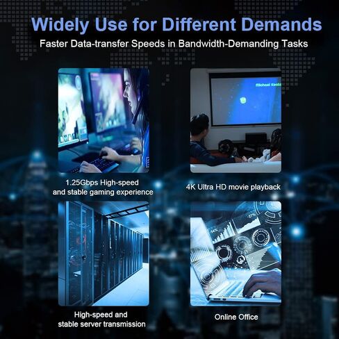 بطاقة الشبكة Gigabit Ethernet PCI Express PCI-E 10/100/1000Mbps SFP LAN محول، محول PCI Express LAN يدعم Windows Server/Windows، Linux in Saudi Arabia